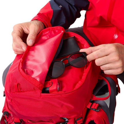 Zaino Peuterey Integrale 35+10 Red