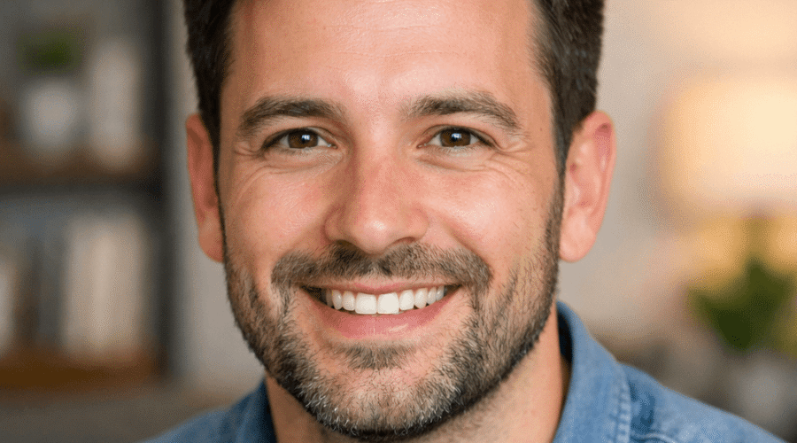 Ritratto di Giuseppe Russo, esperto motociclista e appassionato di viaggi in moto, che offre consulenza e servizi nel marketplace per motociclisti.