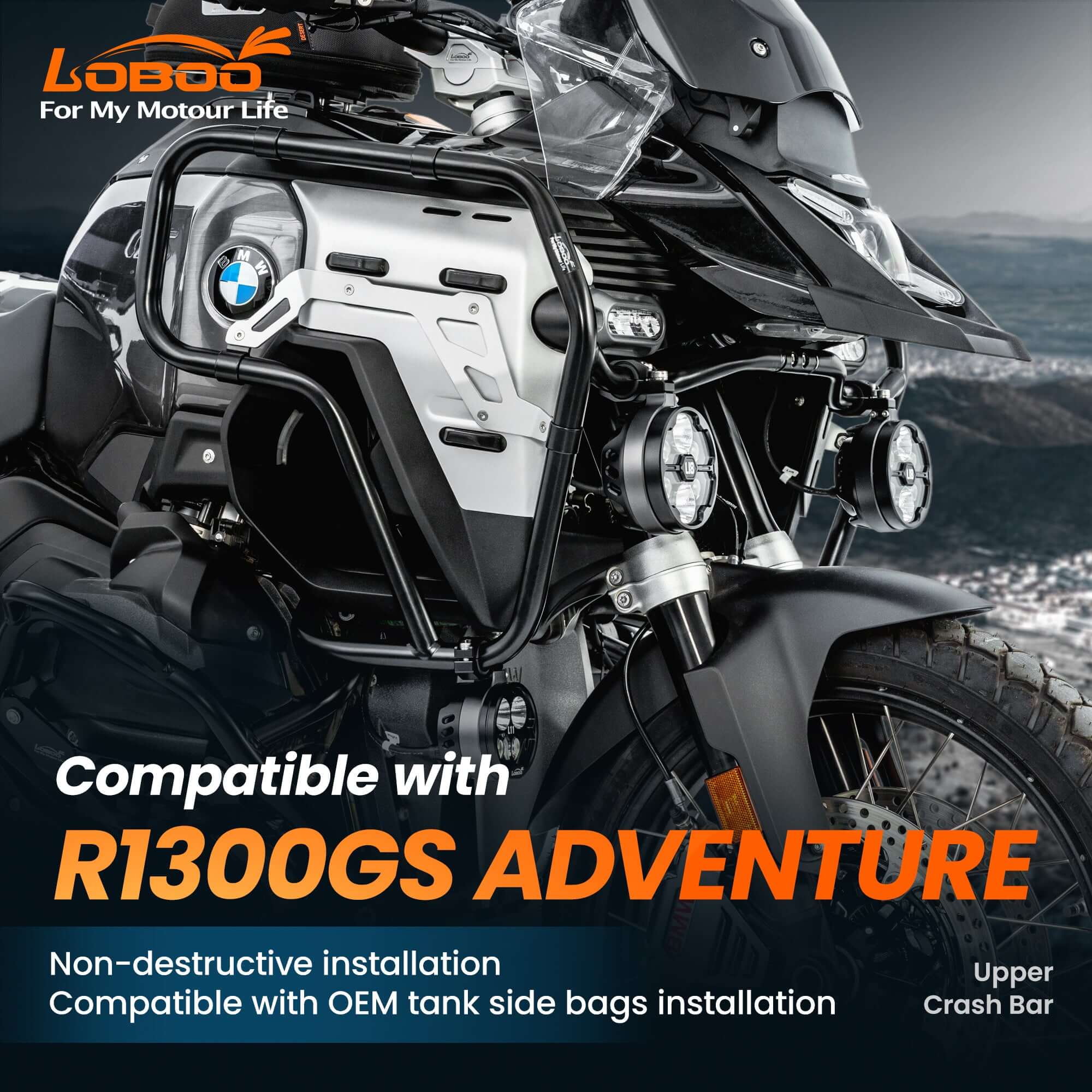 Crash Bar BMW R 1300 GS Adventure - immagine 17