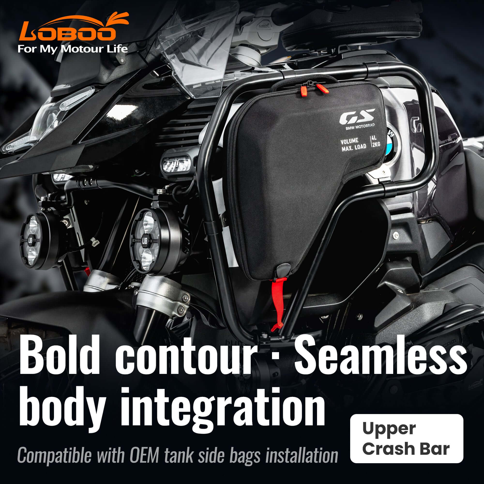 Crash Bar BMW R 1300 GS Adventure - immagine 16