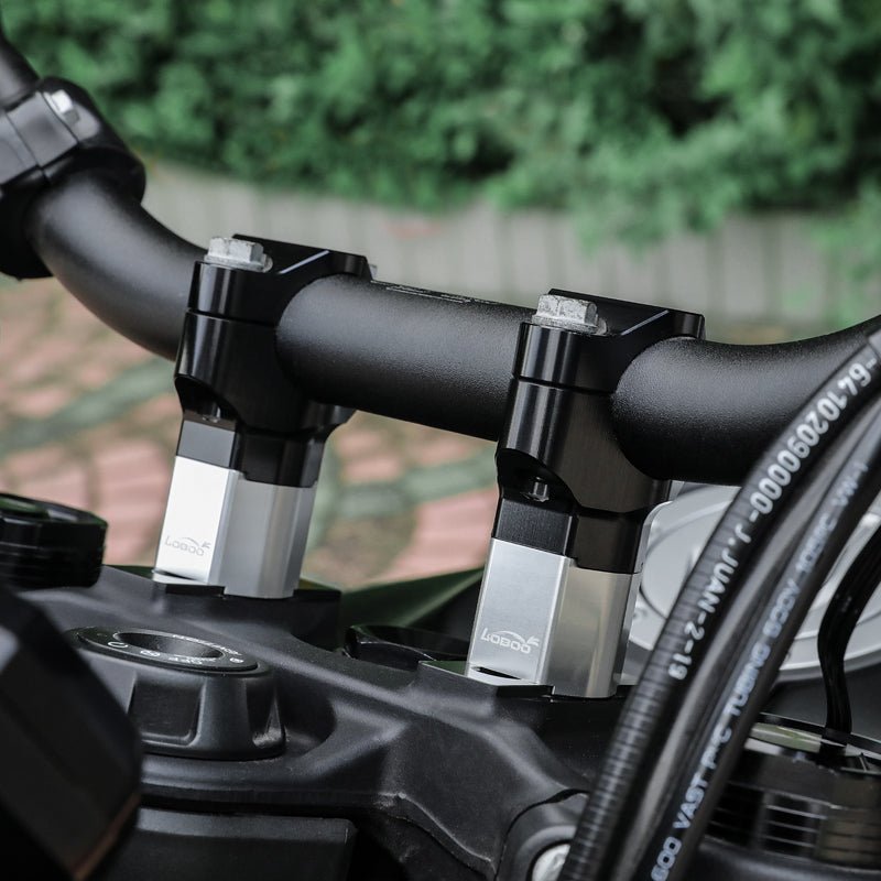 Riser manubrio LOBOO Black per KTM Adventure e Husqvarna - immagine 9