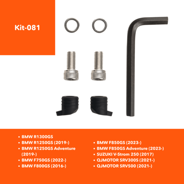 Adattatori per Specchietti Retrovisori Moto RM02 Loboo