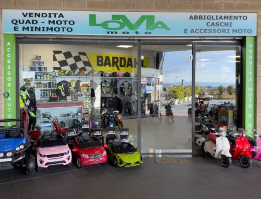 LoMa moto | Accessori, caschi e Abbigliamento per moto. Vendita moto, scooter e scooter elettrici