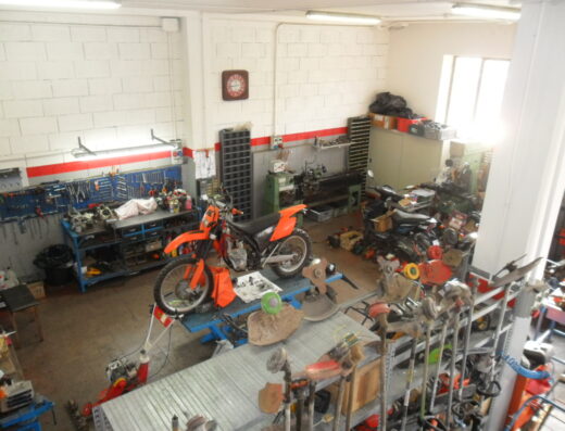 Melatini Motor Officina Riparazione Scooter Giardinaggio