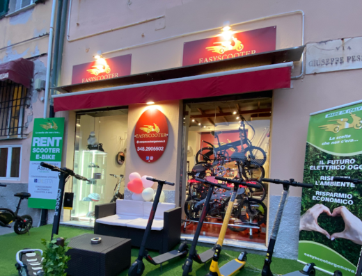 Scooter Rental Genova- Noleggio Moto e Scooter Easyscooter – Concessionaria Veleco CJR Motoreco Askoll – Scooter Elettrici