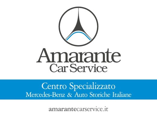 Logo di Amarante Car Service Di Amarante Emanuele, centro specializzato Mercedes-Benz e auto storiche italiane, con sito web amarantecarservice.it