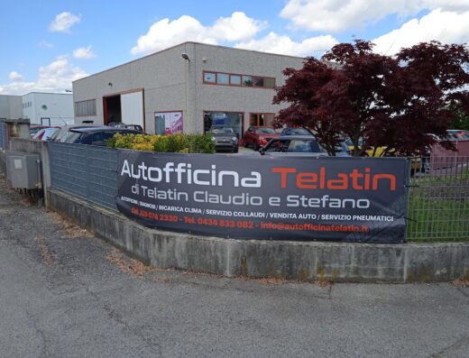 Immagine dell'Autofficina Telatin di Telatin Claudio e Stefano, officina specializzata in diagnosi auto, ricarica clima, servizio collaudi, vendita auto e servizio pneumatici.