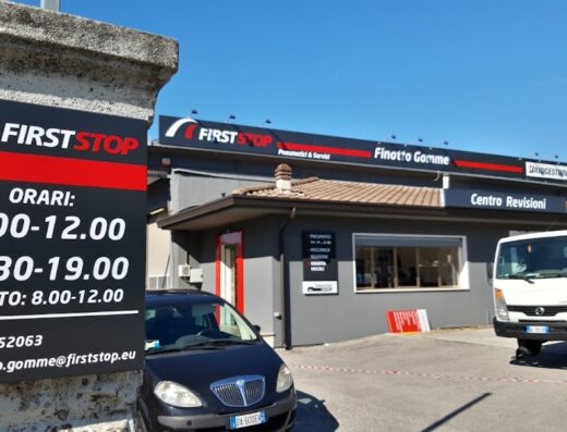 First Stop Finotto Gomme: centro specializzato in pneumatici e servizi per auto e moto. Orari di apertura, contatti e indicazioni stradali.