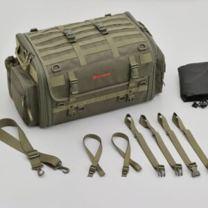 Borsa da sella "HENLYBEGINS" 53-70L DH-765 KHAKI Daytona - Qualità Pro