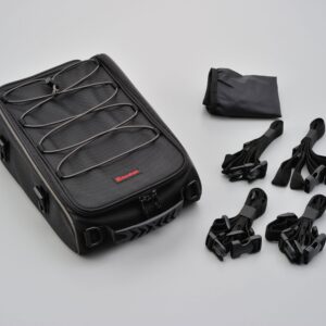 Borsa da sella "HENLYBEGINS" DH-711, 9 lt - Nero Daytona - Qualità Pro