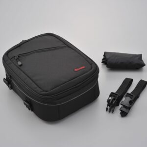 Borsa da sella "HENLYBEGINS" DH-712, 9-14 lt - Nero Daytona - Qualità