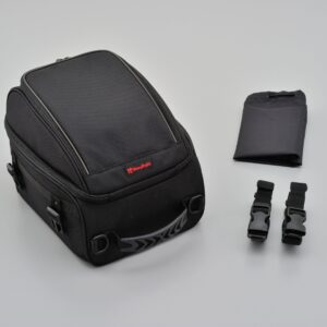 Borsa da sella "HENLYBEGINS" DH-715, 10 lt - Nero Daytona - Qualità Pr