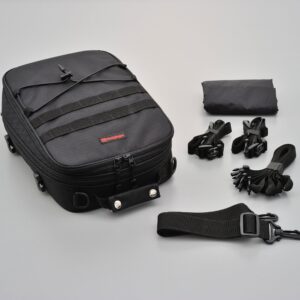 Borsa da sella "HENLYBEGINS" DH-722/A4 , 7-12 lt - Nero Daytona - Qual