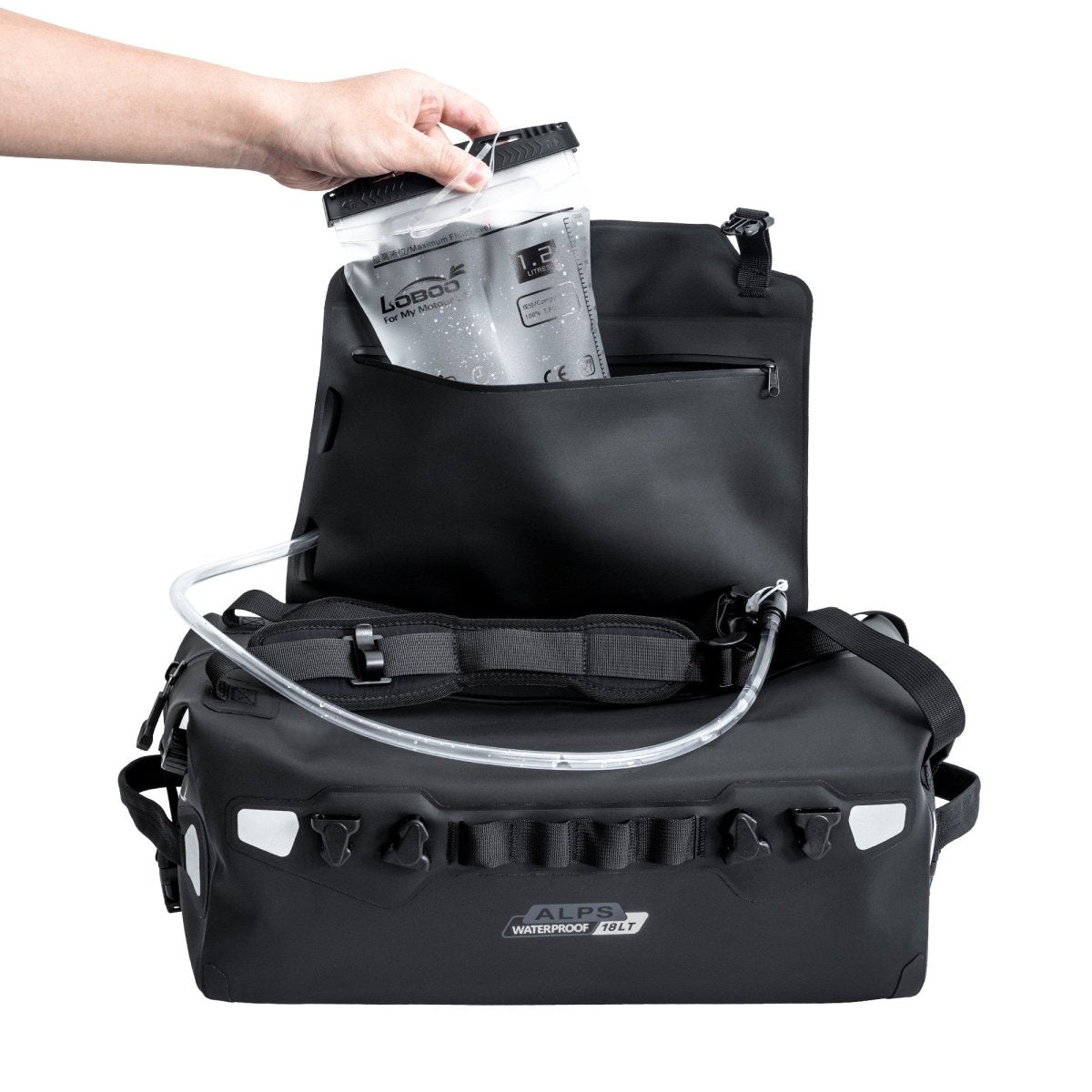 Borsa Posteriore aggiuntiva 18L TPU LOBOO ALPS 20 Borsa Posteriore aggiuntiva 18L TPU LOBOO ALPS - immagine 20
