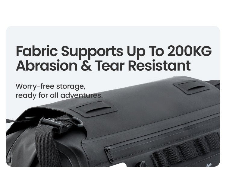 Borsa Posteriore aggiuntiva 18L TPU LOBOO ALPS 4 Borsa posteriore aggiuntiva 18L TPU LOBOO ALPS nera, ideale per viaggi in moto. Accessorio resistente all'abrasione e agli strappi, perfetta per motociclisti che cercano soluzioni di stoccaggio affidabili.