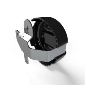 Clacson moto SoundBomb™ V-Twin con coperchio e staffa cromati DENALI -