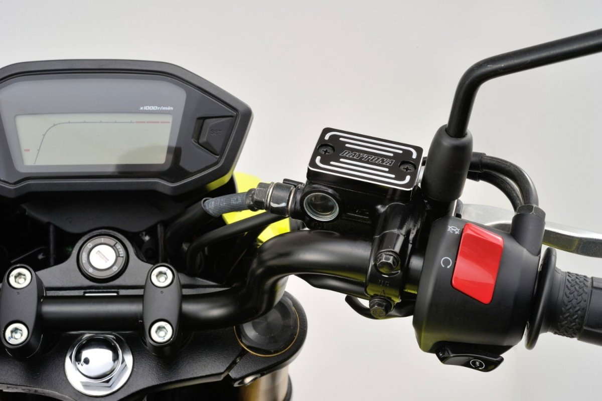 Coperchio serbatoio pompa freno - frizione, HONDA-B alluminio anodizza 3 Coperchio serbatoio pompa freno - frizione, HONDA-B alluminio anodizza - immagine 3