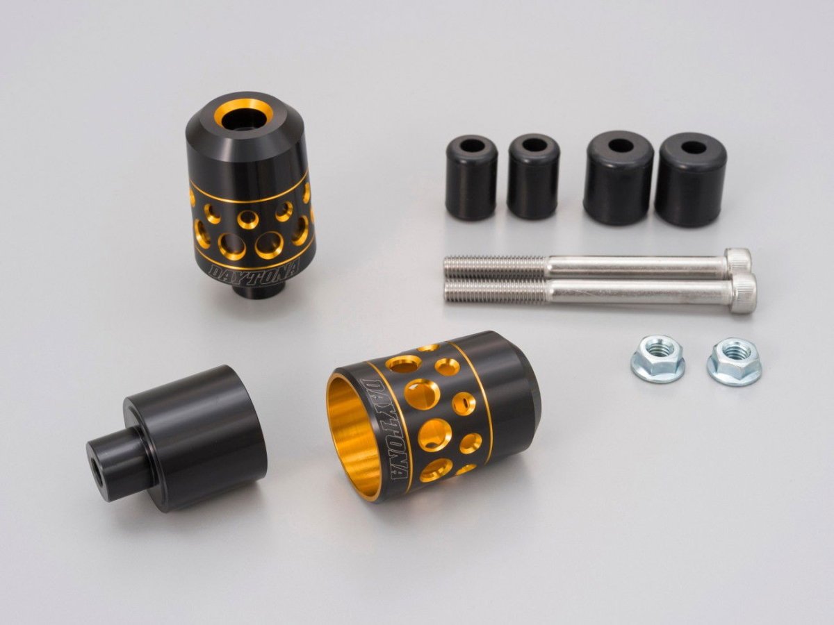 Coppia stabilizzatori finali manubrio anodizzati "TAKUMI-I" Daytona - 3 Coppia stabilizzatori finali manubrio anodizzati "TAKUMI-I" Daytona - - immagine 3