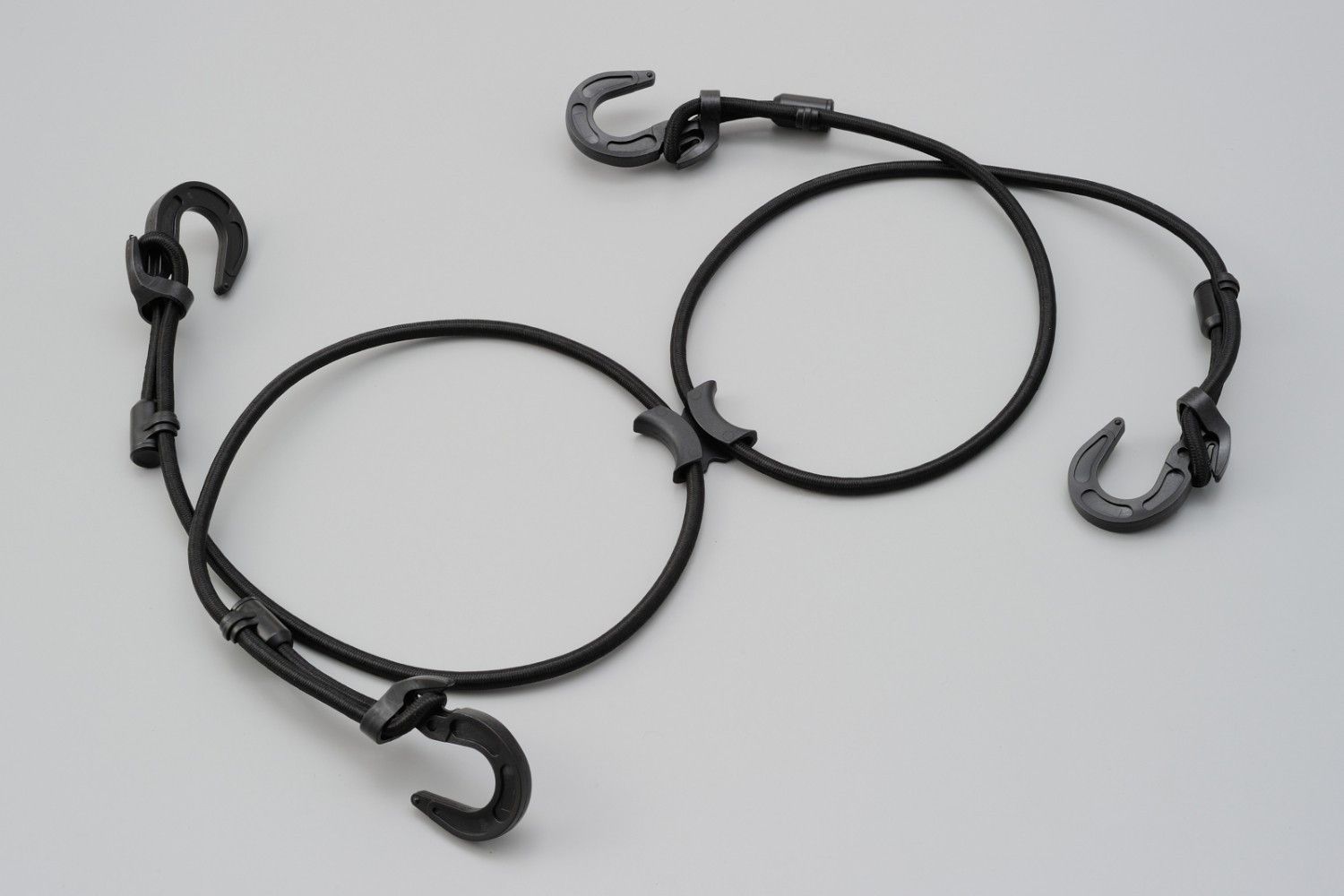 Corda elastica per bagagli con giunzione a X, 1000 mm x 2 1 Corda elastica per bagagli con giunzione a X, 1000 mm x 2