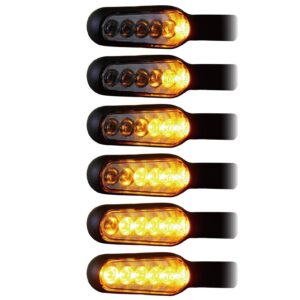 Cp.indicatori direzione allum.led "STELLAR" luce sequenziale, corpo ne