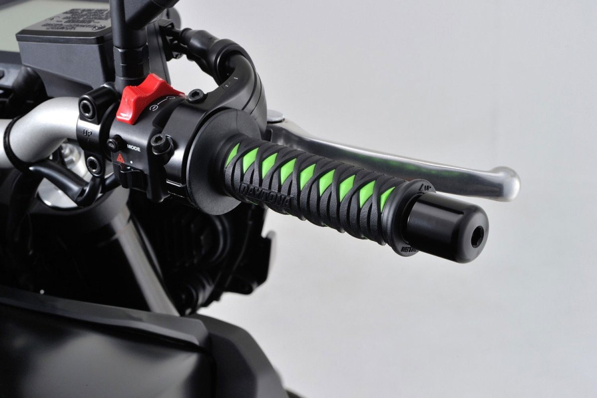 Cp.manopole GRIPPY GRIP GGD-KATANA, finale aperto Daytona - Qualità Pr 6 Cp.manopole GRIPPY GRIP GGD-KATANA, finale aperto Daytona - Qualità Pr - immagine 6