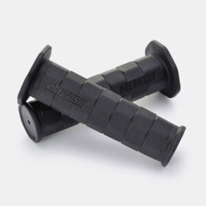Cp.manopole GRIPPY GRIP GGDI-OCTA, nero, finale chiuso (manubri 25,4mm
