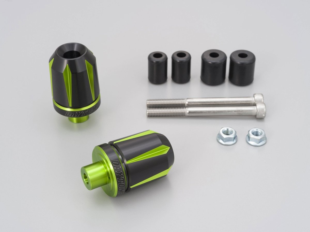 Cp.stabilizzatori finali manubrio anodizzati "TKM-2" Daytona - Qualità 3 Cp.stabilizzatori finali manubrio anodizzati "TKM-2" Daytona - Qualità - immagine 3