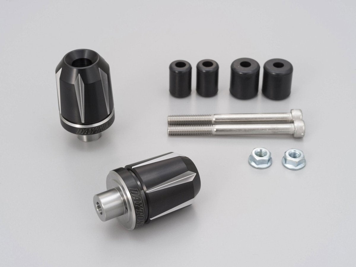 Cp.stabilizzatori finali manubrio anodizzati "TKM-2" Daytona - Qualità 4 Cp.stabilizzatori finali manubrio anodizzati "TKM-2" Daytona - Qualità - immagine 4