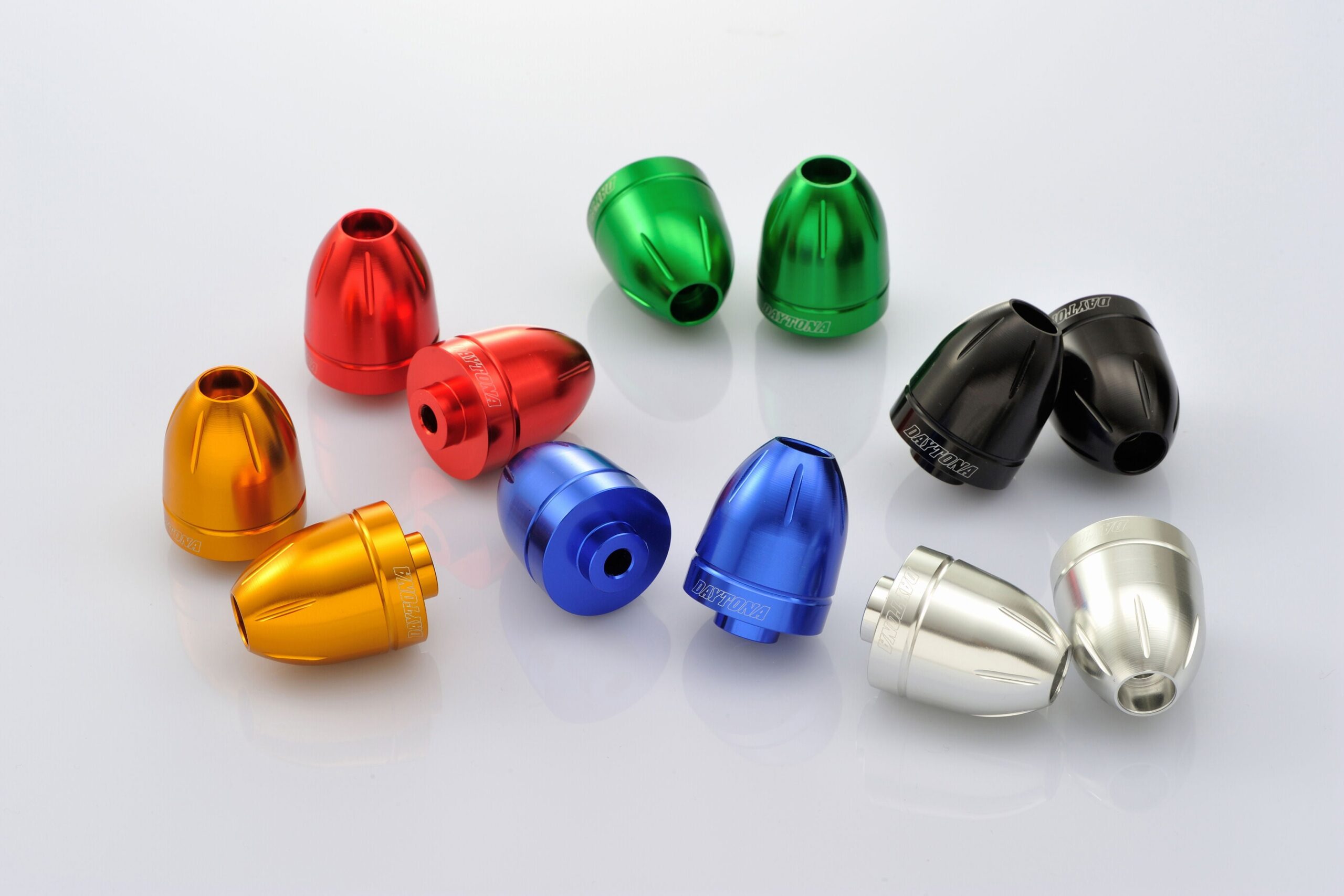 Coppia stabilizzatori manubrio CNC "BULLET" Daytona - Qualità Professi 1 Coppia stabilizzatori manubrio CNC "BULLET" Daytona - Qualità Professi