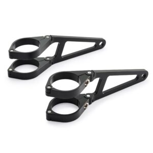 Cp.staffe supporto fanali in CNC - lunga 101,5mm.