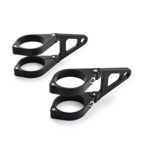 Cp.staffe supporto fanali in CNC - lunga 55mm.
