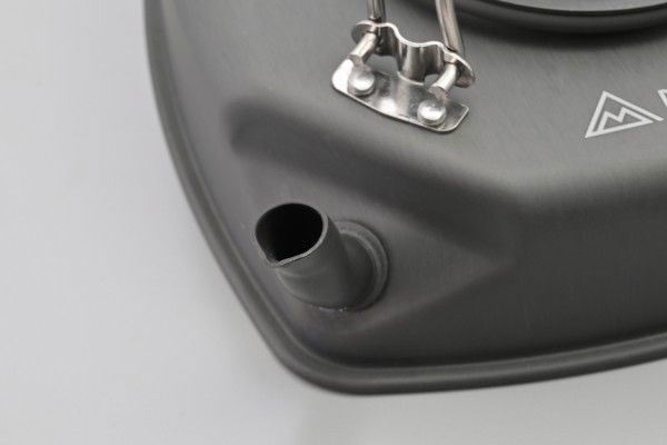Daytona Bollitore Quadrato in Alluminio - Design Compatto per Campeggi 3 Daytona Bollitore Quadrato in Alluminio - Design Compatto per Campeggi - immagine 3