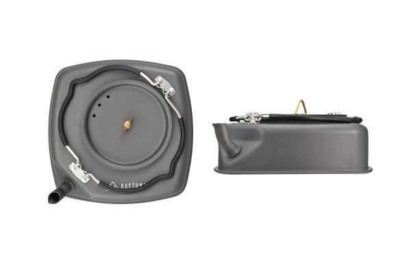 Daytona Bollitore Quadrato in Alluminio - Design Compatto per Campeggi 5 Daytona Bollitore Quadrato in Alluminio - Design Compatto per Campeggi - immagine 5