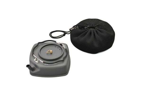 Daytona Bollitore Quadrato in Alluminio - Design Compatto per Campeggi 4 Daytona Bollitore Quadrato in Alluminio - Design Compatto per Campeggi - immagine 4