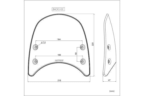 Daytona Cupolino Meter Visor in Alluminio Nero - Design Elegante e Pro 2 Daytona Cupolino Meter Visor in Alluminio Nero - Design Elegante e Pro - immagine 2