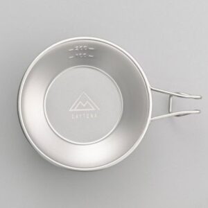 Daytona Tazza da Campeggio "Sierra Cup" in Acciaio Inox - Leggera e Re