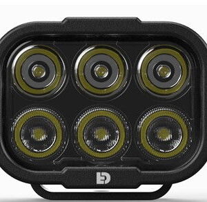 DENALI DL-6 Faretti con tecnologia DataDim 6 LED Fascio ellittico ibri