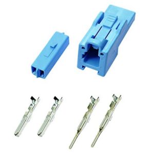Kit connettori frecce HONDA 2 pin, azzurro Daytona - Qualità Professio