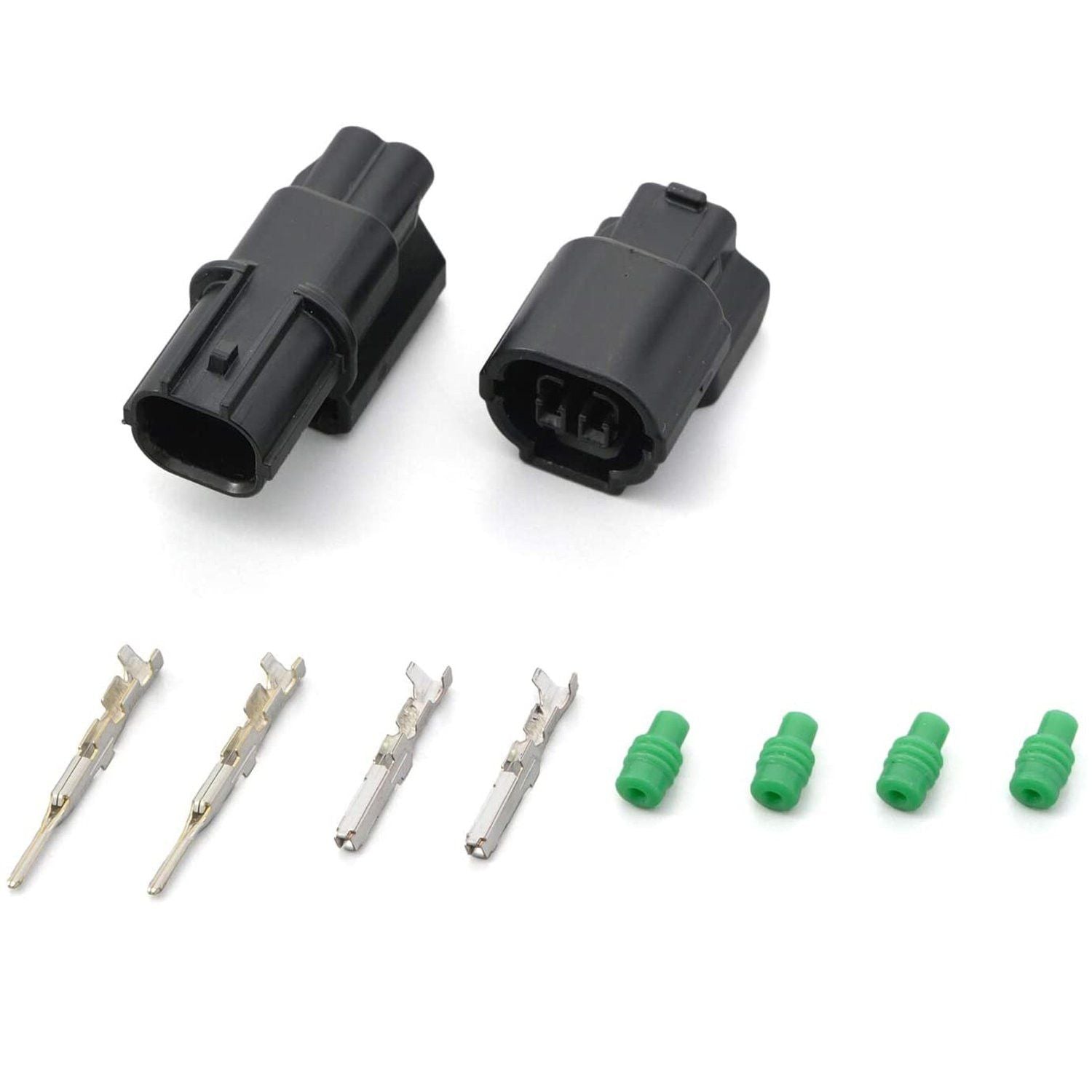 Kit connettori frecce KAWASAKI 2 pin, 040-TYPE Daytona - Qualità Profe 1 Kit connettori frecce KAWASAKI 2 pin, 040-TYPE Daytona - Qualità Profe