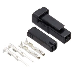Kit connettori frecce SUZUKI 2 pin, nero Daytona - Qualità Professiona