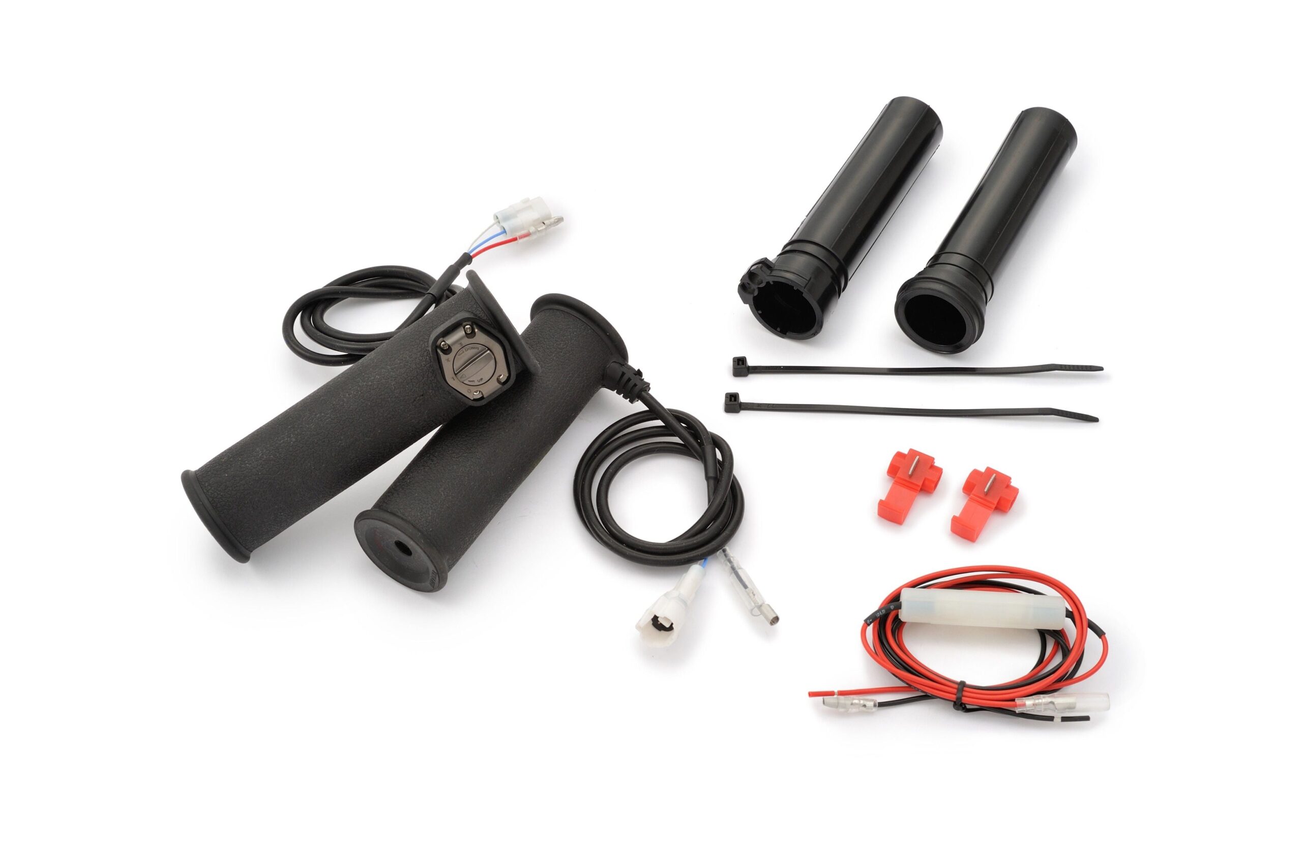 Kit manopole riscaldate moto Harley Davidson (96UP, 08UP) terminale ch 1 Kit manopole riscaldate moto Harley Davidson (96UP, 08UP) terminale ch