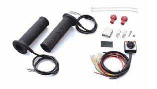 Kit manopole riscaldate per ATV - terminale chiuso/controllo meccanico 1 Kit manopole riscaldate per ATV - terminale chiuso/controllo meccanico