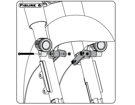 Kit montaggio faretto ausiliario per Harley-Davidson DENALI - Sicurezz 3 Kit montaggio faretto ausiliario per Harley-Davidson DENALI - Sicurezz - immagine 3