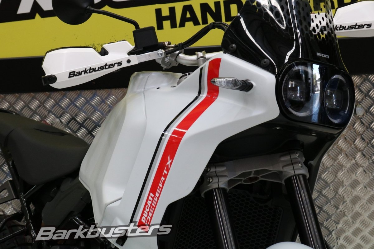 Kit montaggio paramani - due punti di fissaggio: DUCATI DESERT X - RAL 5 Kit montaggio paramani - due punti di fissaggio: DUCATI DESERT X - RAL - immagine 5