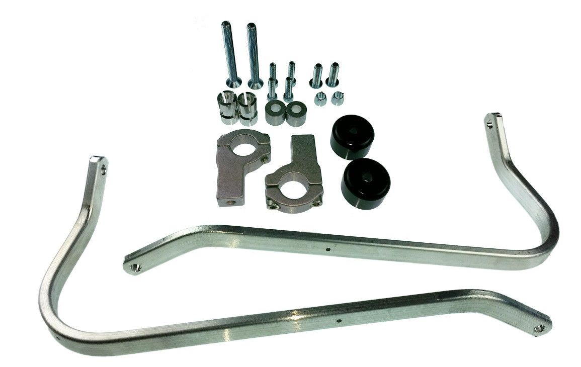 Kit montaggio paramani - due punti di fissaggio: HONDA XL 600 V - XL65 2 Kit montaggio paramani - due punti di fissaggio: HONDA XL 600 V - XL65 - immagine 2