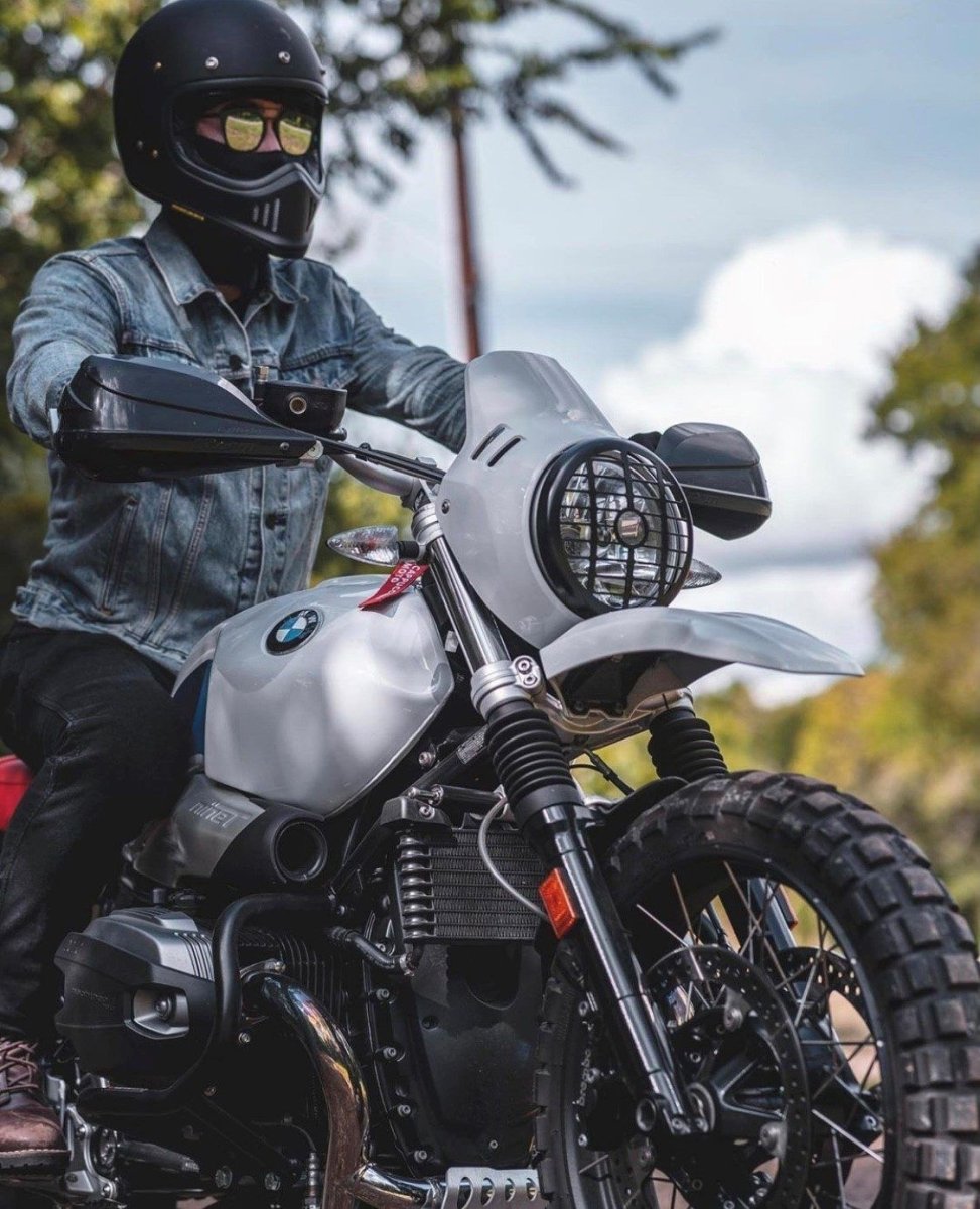 Kit montaggio paramani - due punti di fissaggio neri per BMW R nineT S 2 Kit montaggio paramani - due punti di fissaggio neri per BMW R nineT S - immagine 2