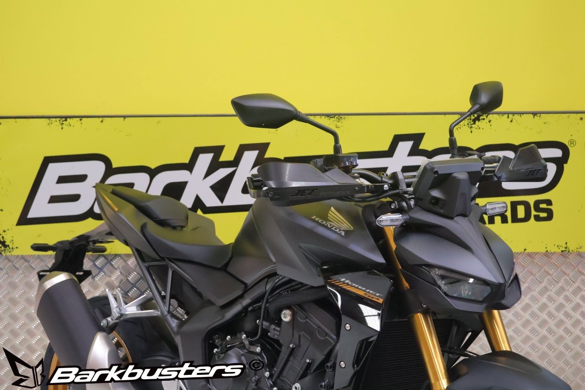 Kit montaggio paramani NERO - due punti di fissaggio - HONDA CB 1000 H 6 Kit montaggio paramani NERO - due punti di fissaggio - HONDA CB 1000 H - immagine 6