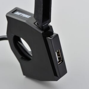 Kit presa USB a manubrio sottile Daytona - Qualità Professionale