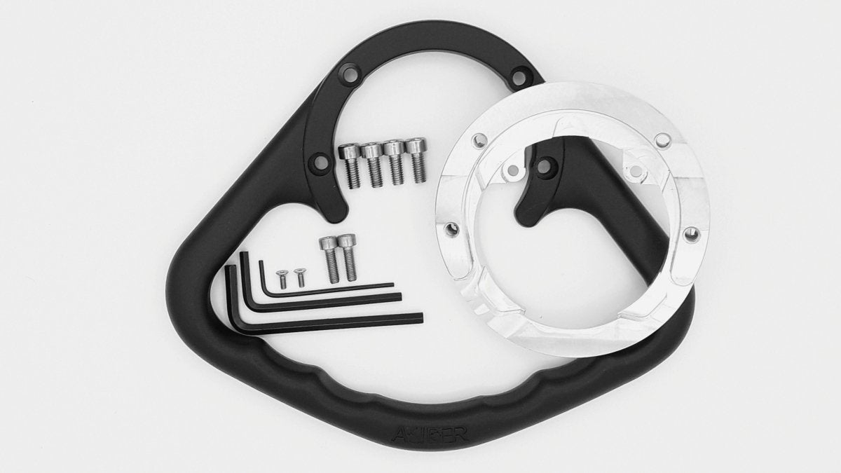 Maniglia serbatoio moto Kawasaki senza viti A-Sider - Qualità Professi 1 Maniglia serbatoio moto Kawasaki senza viti A-Sider - Qualità Professi