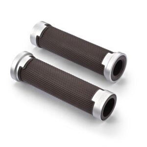 Manopole moto c/alluminio "GGDM-BASE" 7/8" 125 MM - coppia Daytona - Q